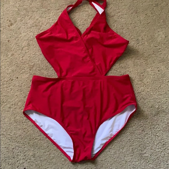 Zeraca Swim High Waisted One Piece Swimsuit Poshmark